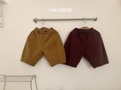 ベルベベ / valubebe / ボンボンピーチパンツ / 韓国子供服 / ベビー|キッズ / 26winter〖取寄〗*6M~S*