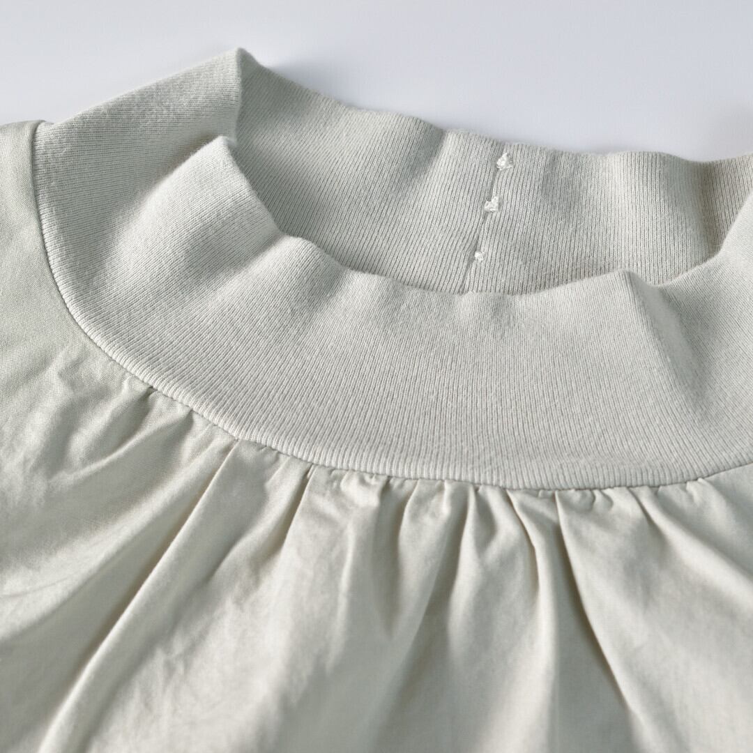 Fabrique en planete terre ファブリケアンプラネテール コンビネーションモックネック・アイスグリーン【送料無料】