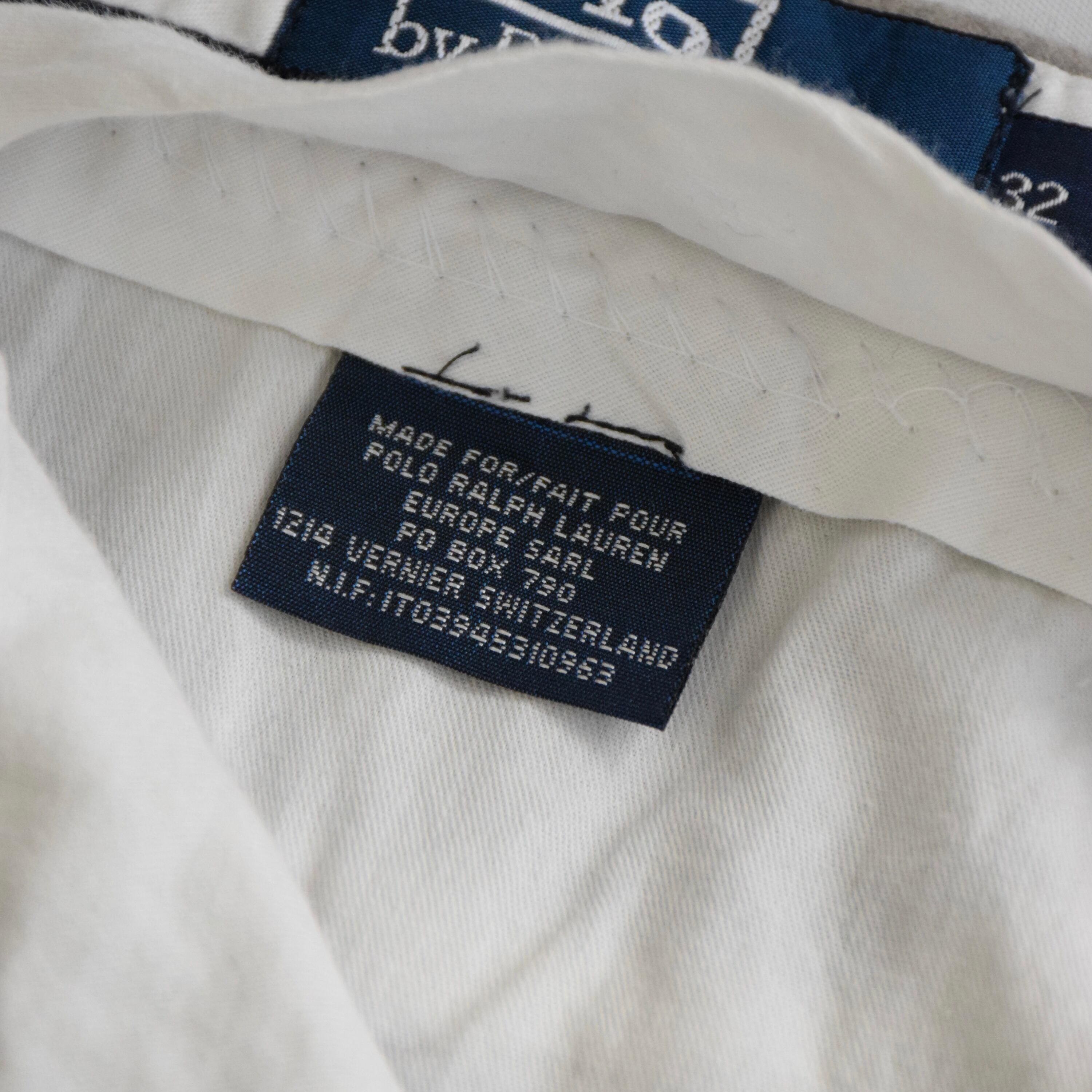 90's イタリア製 Polo by Ralph Lauren ウールスラックス メンズW32L30