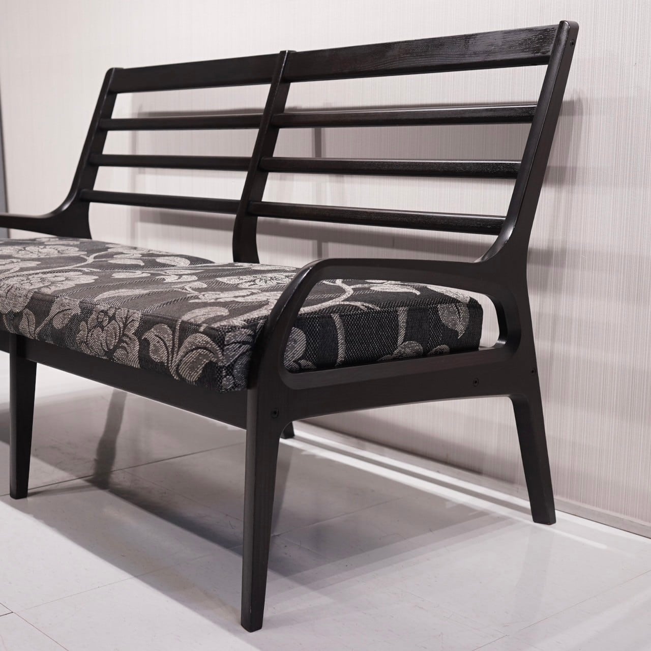 美品】karimoku Chitano カリモク チターノ レザーベンチ