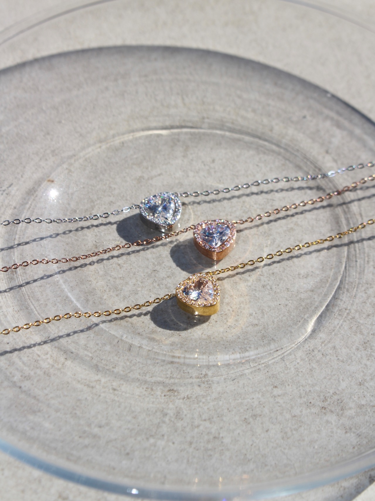 Luxe heart necklace