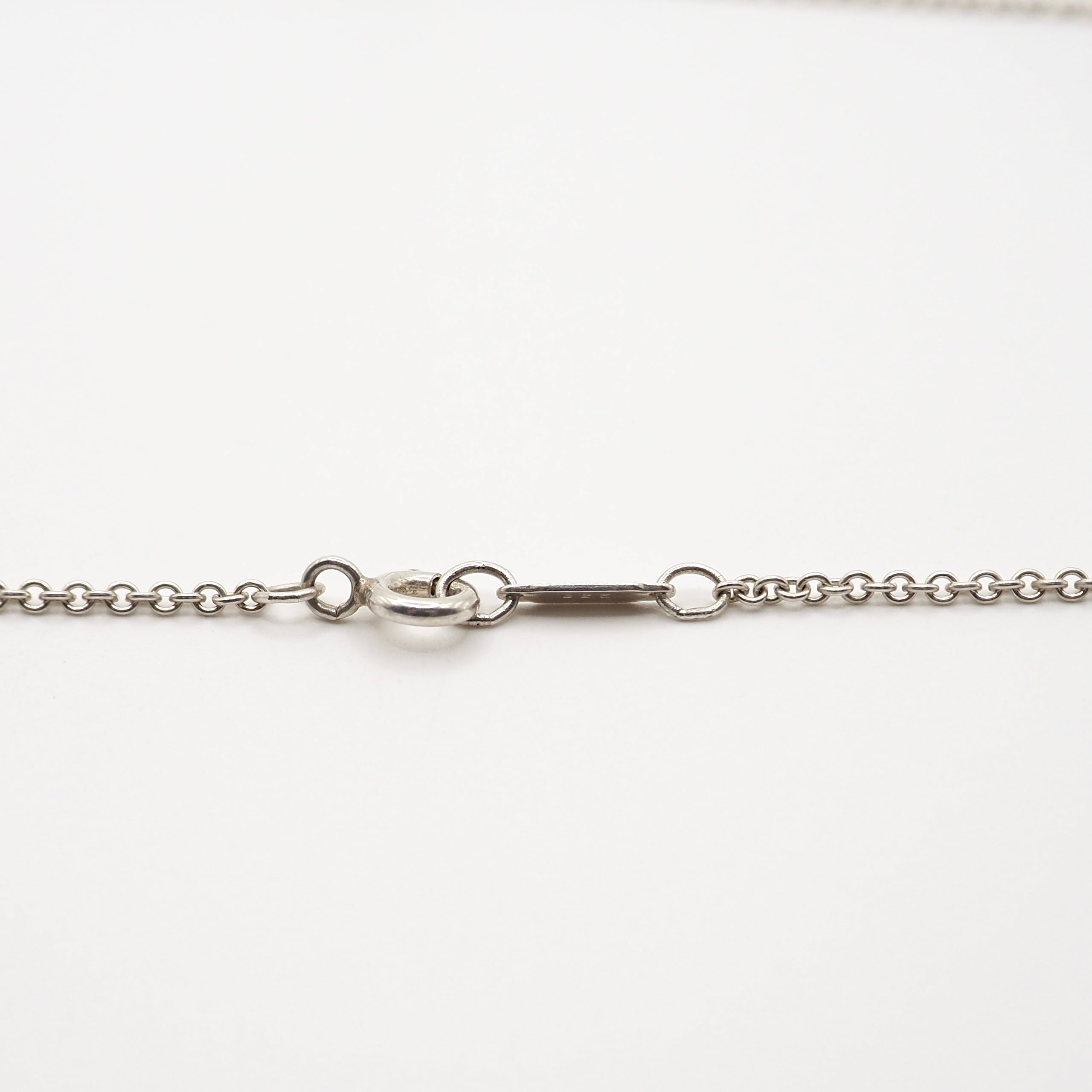 Tiffany&Co. シグネチャークロス コンビ ネックレス シルバー925 K18