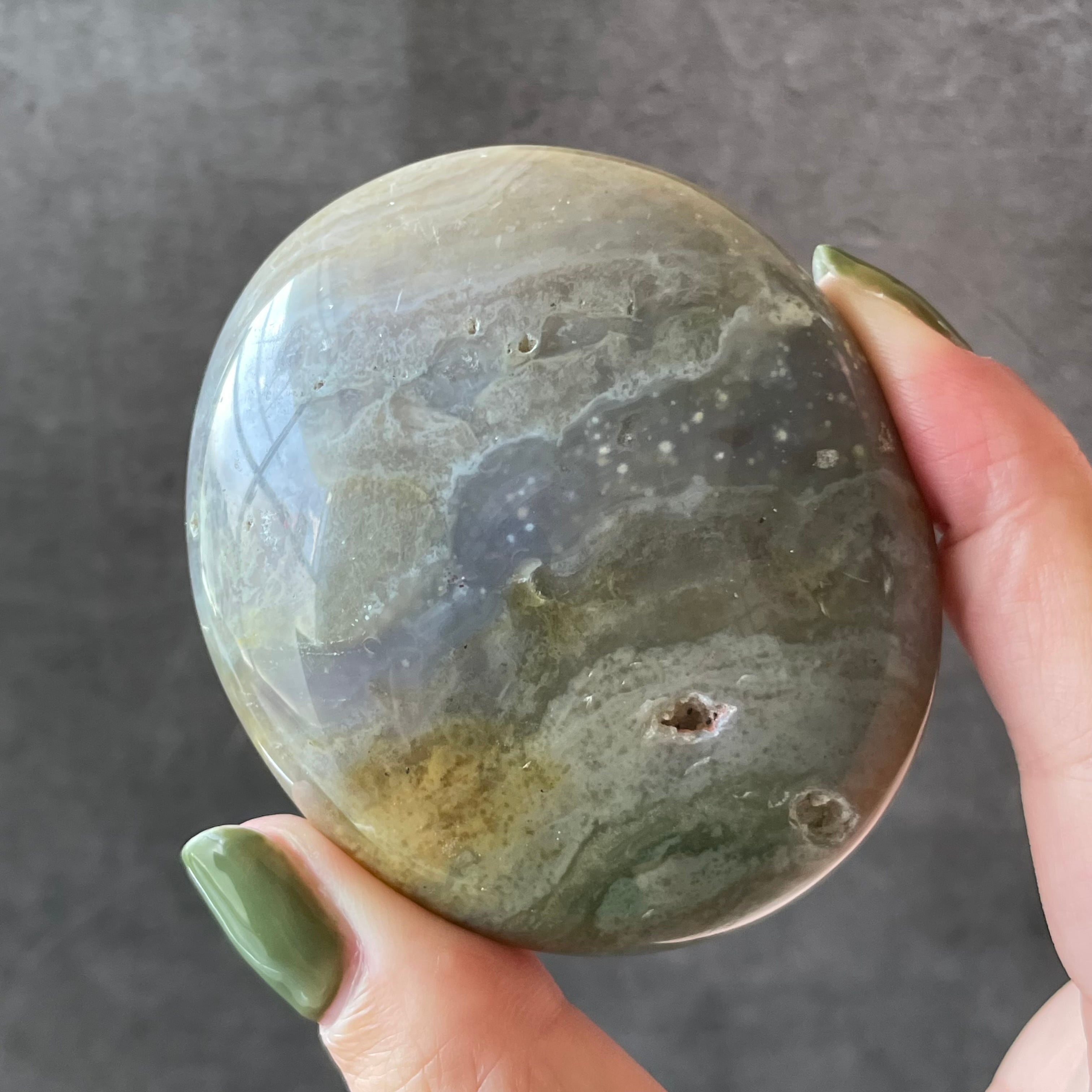 マダガスカル産♦︎Ocean Jasper オーシャンジャスパー|palm パーム|天然石 パワーストーン 鉱物 gem stone