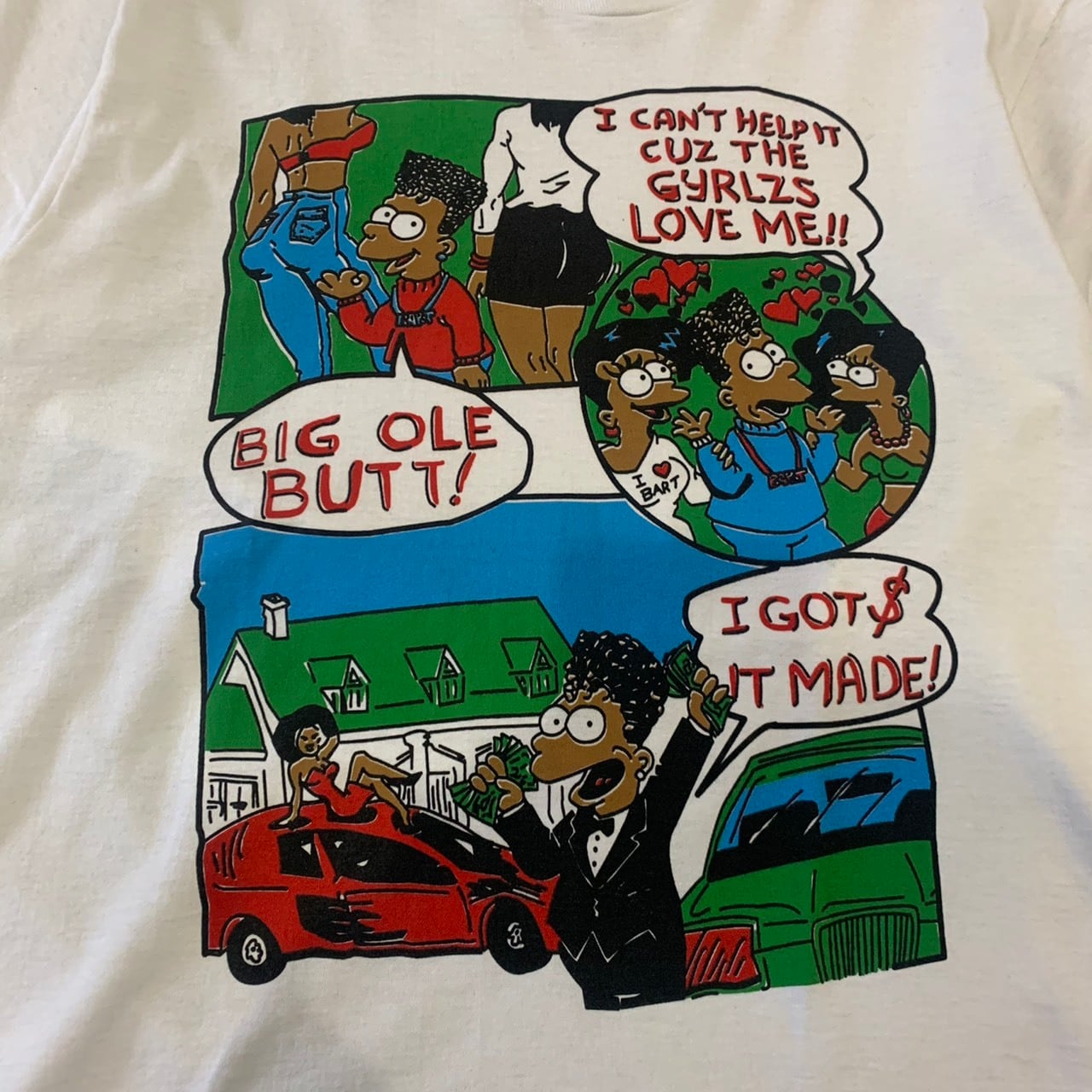 90s the simpsons t-shirt | What 