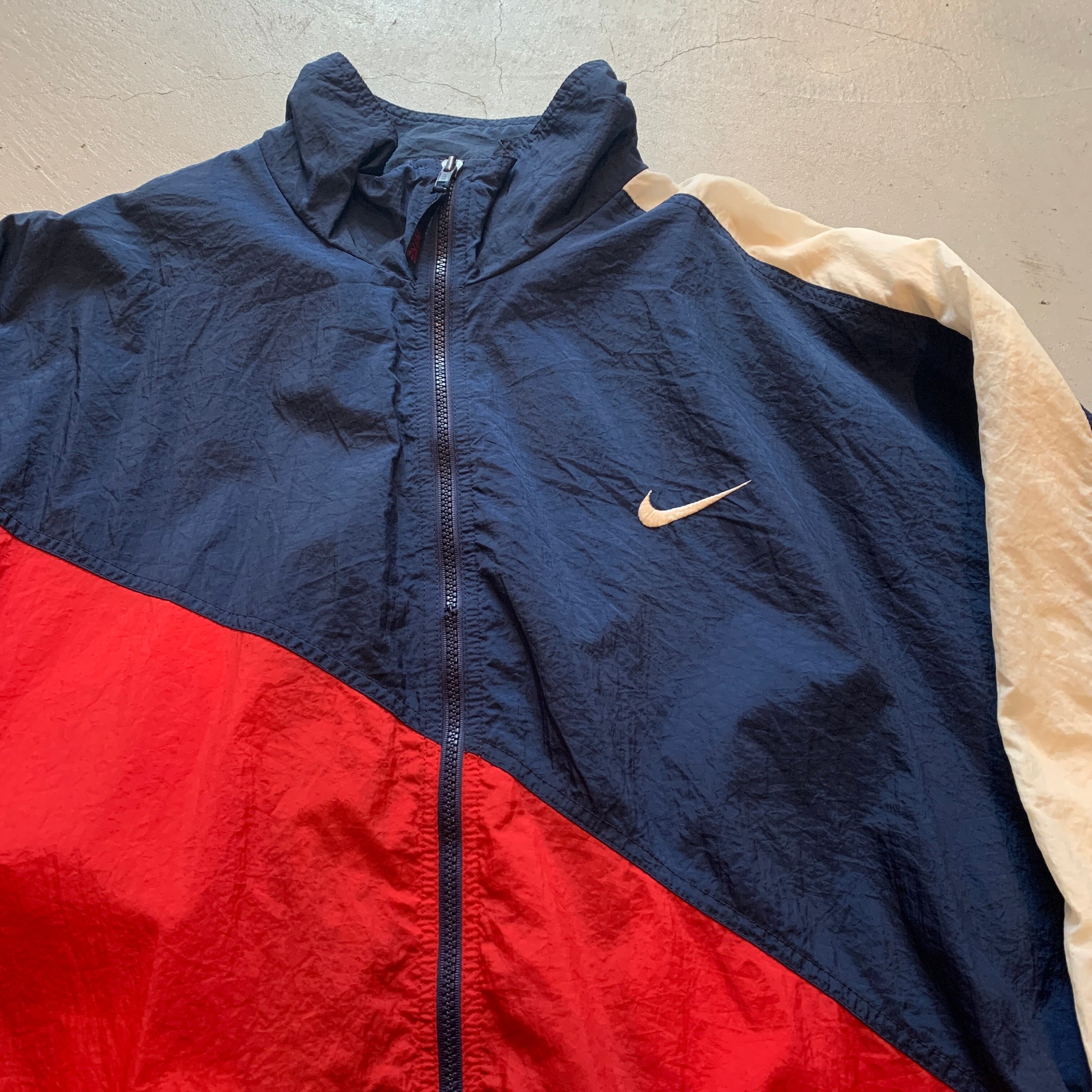 90s NIKE nylon zip-up blouson【高円寺店】 | What