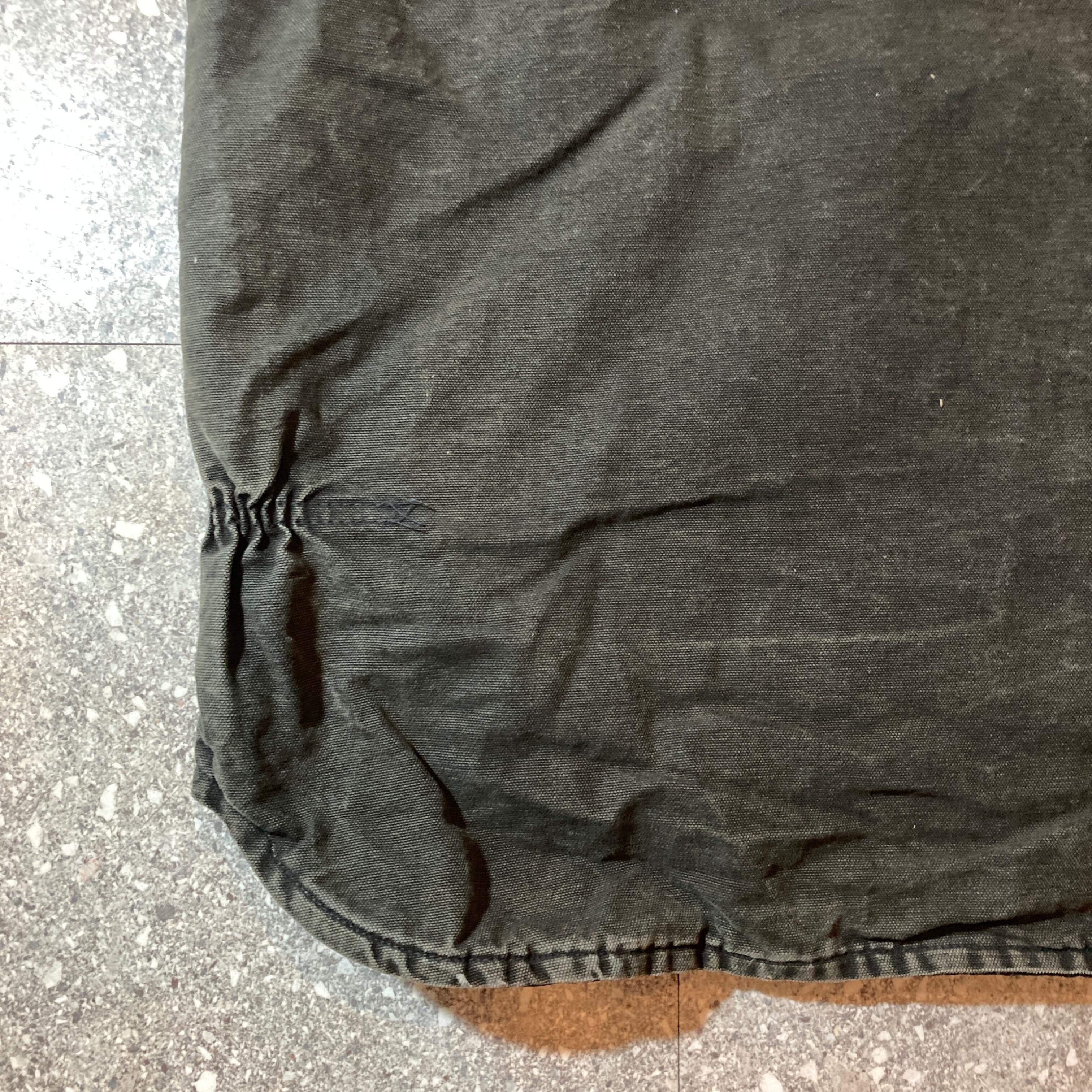F197】carhartt duck vest Black / カーハート ダックベスト ブラック