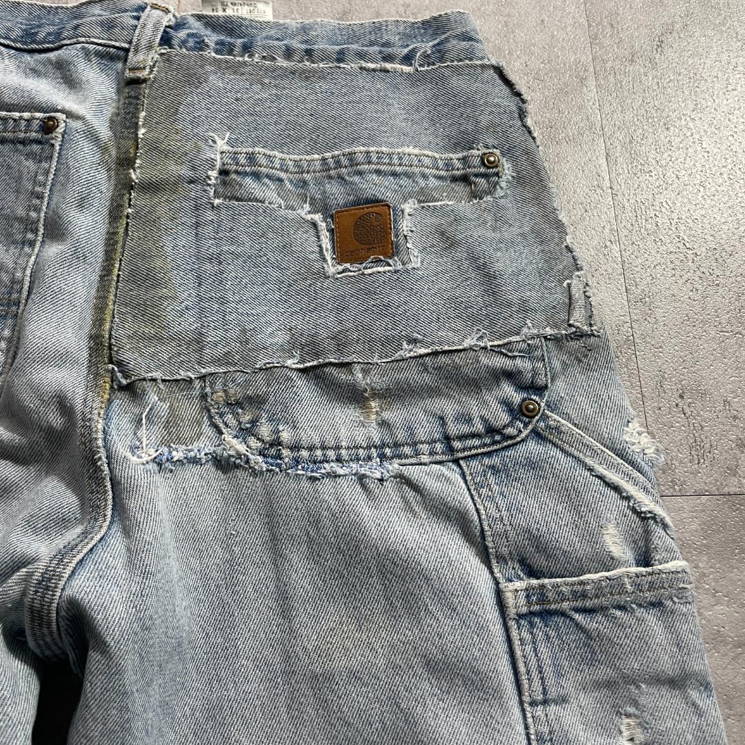 00s デニム ダブルニー Carhartt B73 DST 31×34 | ib2