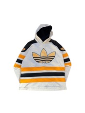 90's adidas トレフォレイルロゴパーカー