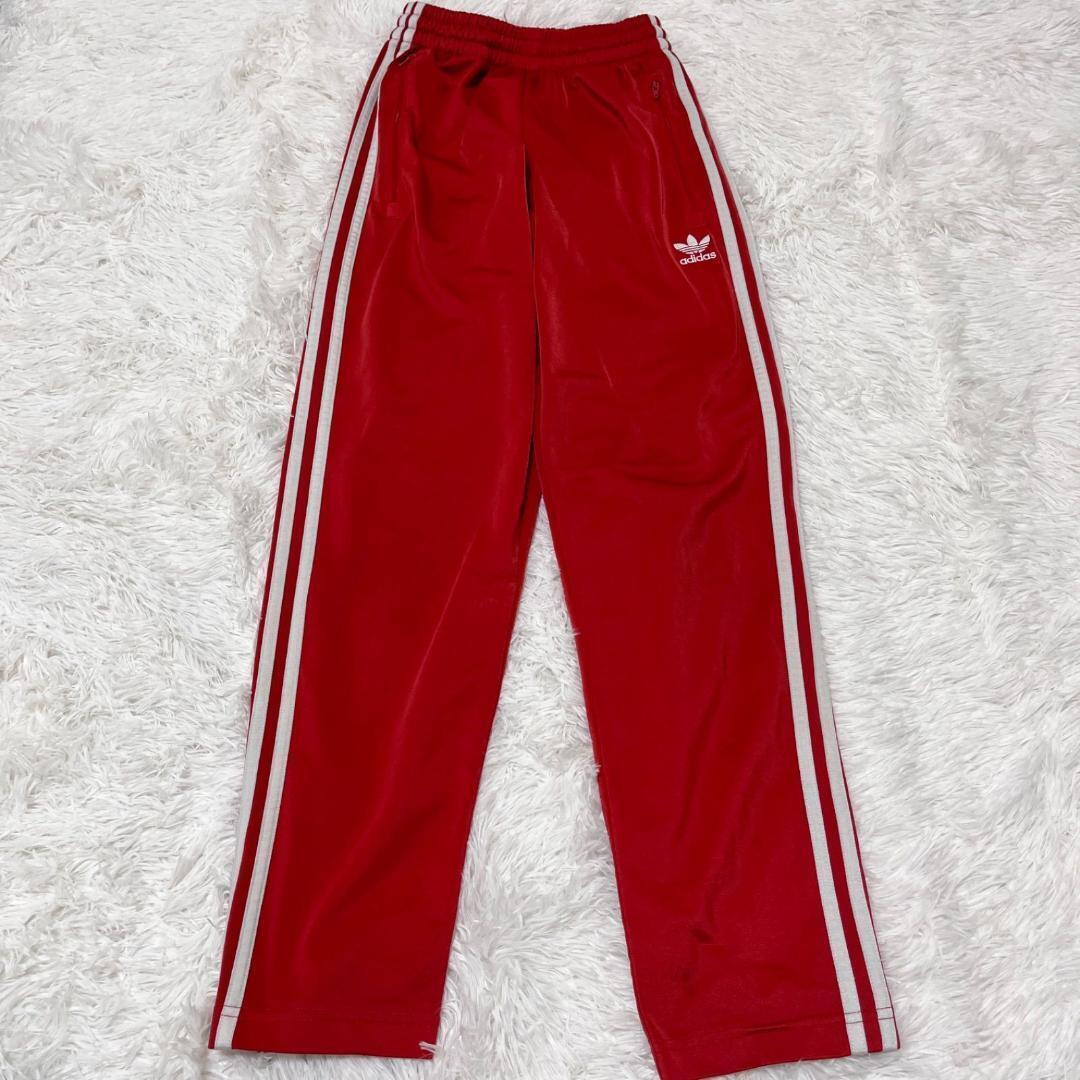 ファイヤーバード 古着 adidas アディダス トラックパンツ レッド 古着 adidas アディダス トラックパンツ レッド ファイヤーバード
