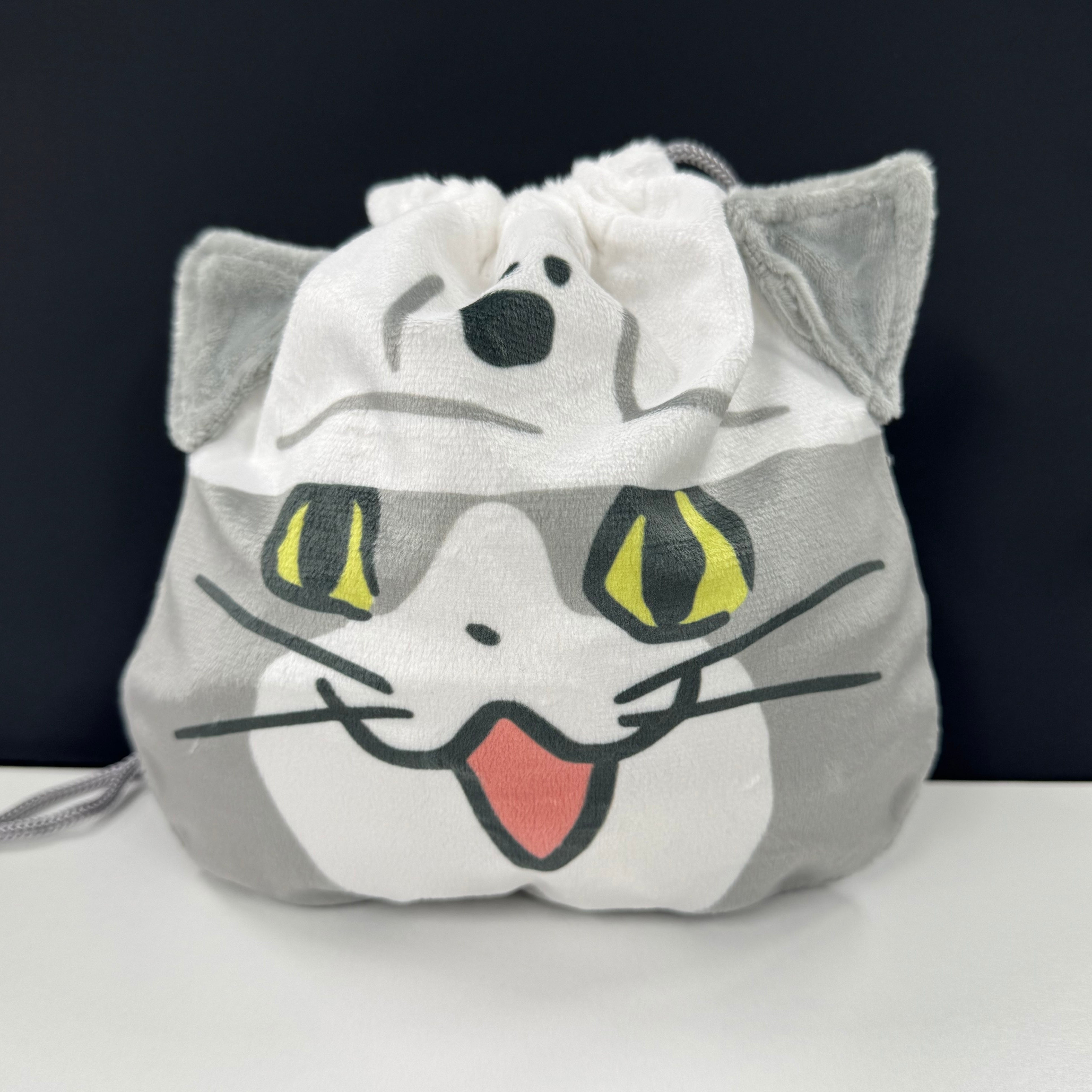 仕事猫 お顔巾着 | くまみね民芸 通販部