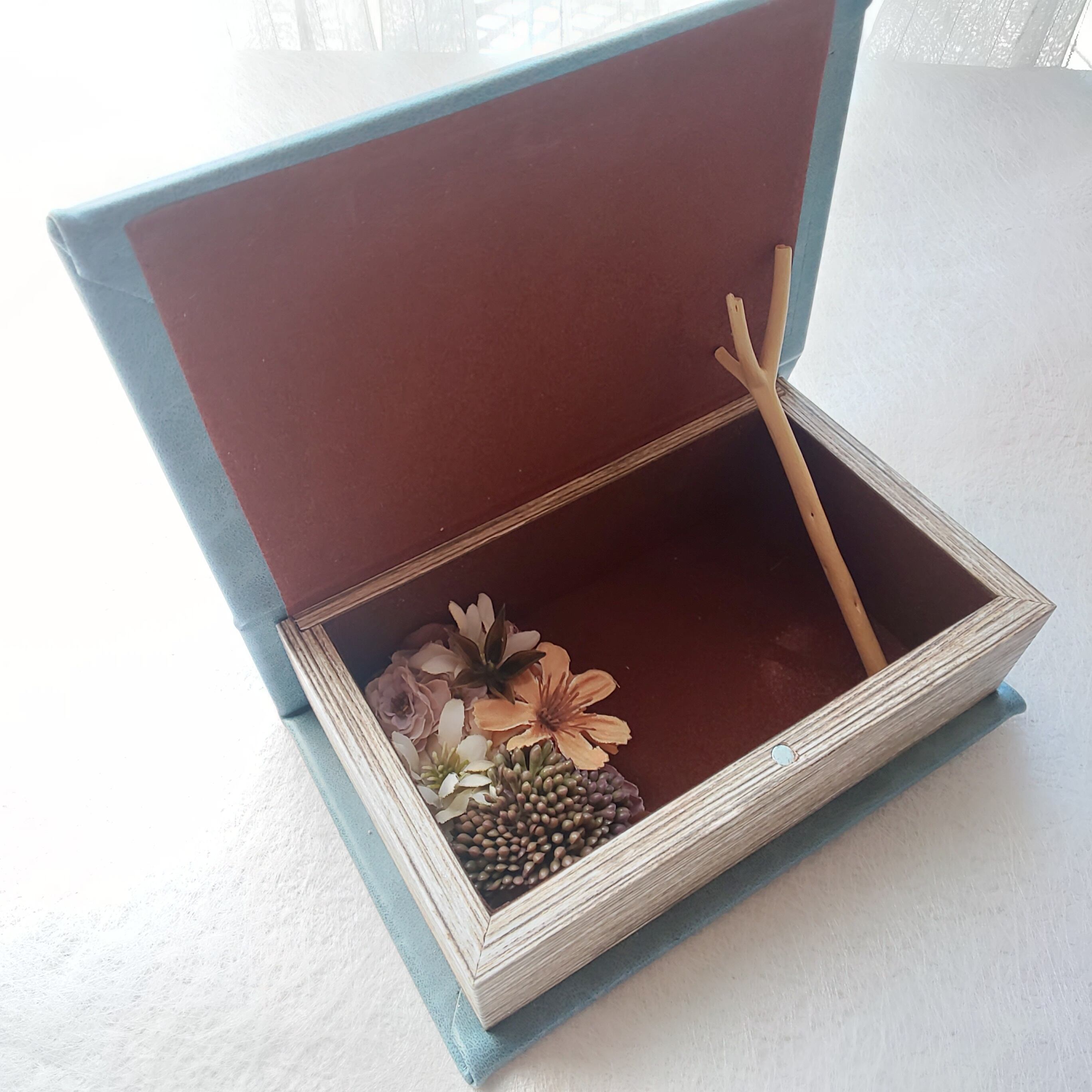 洋書Boxアレンジ* ブックボックスアレンジB | hana-atelier-saki