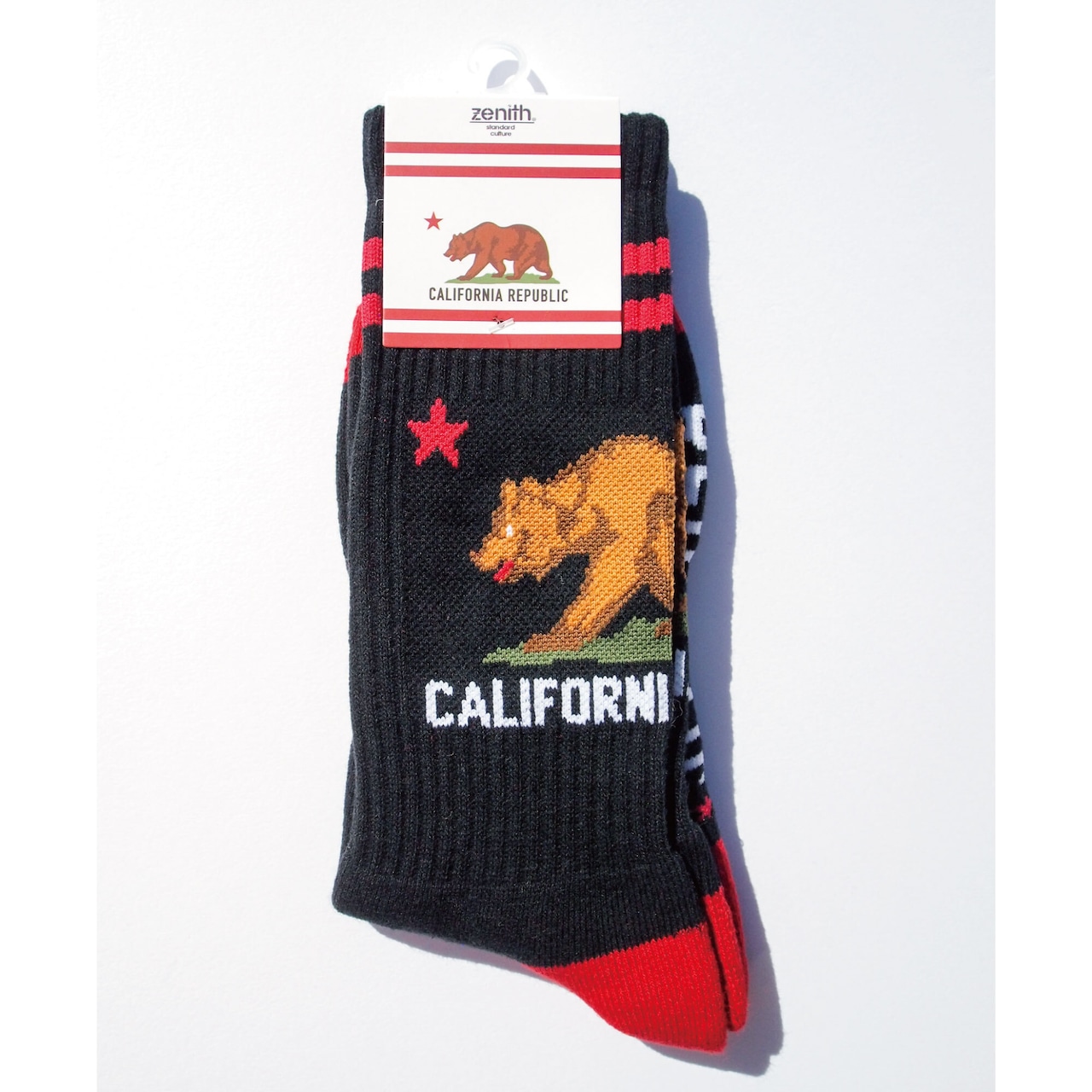 【ZENITH】CALIFORNIA GRIZZLY SOCKS（6color）