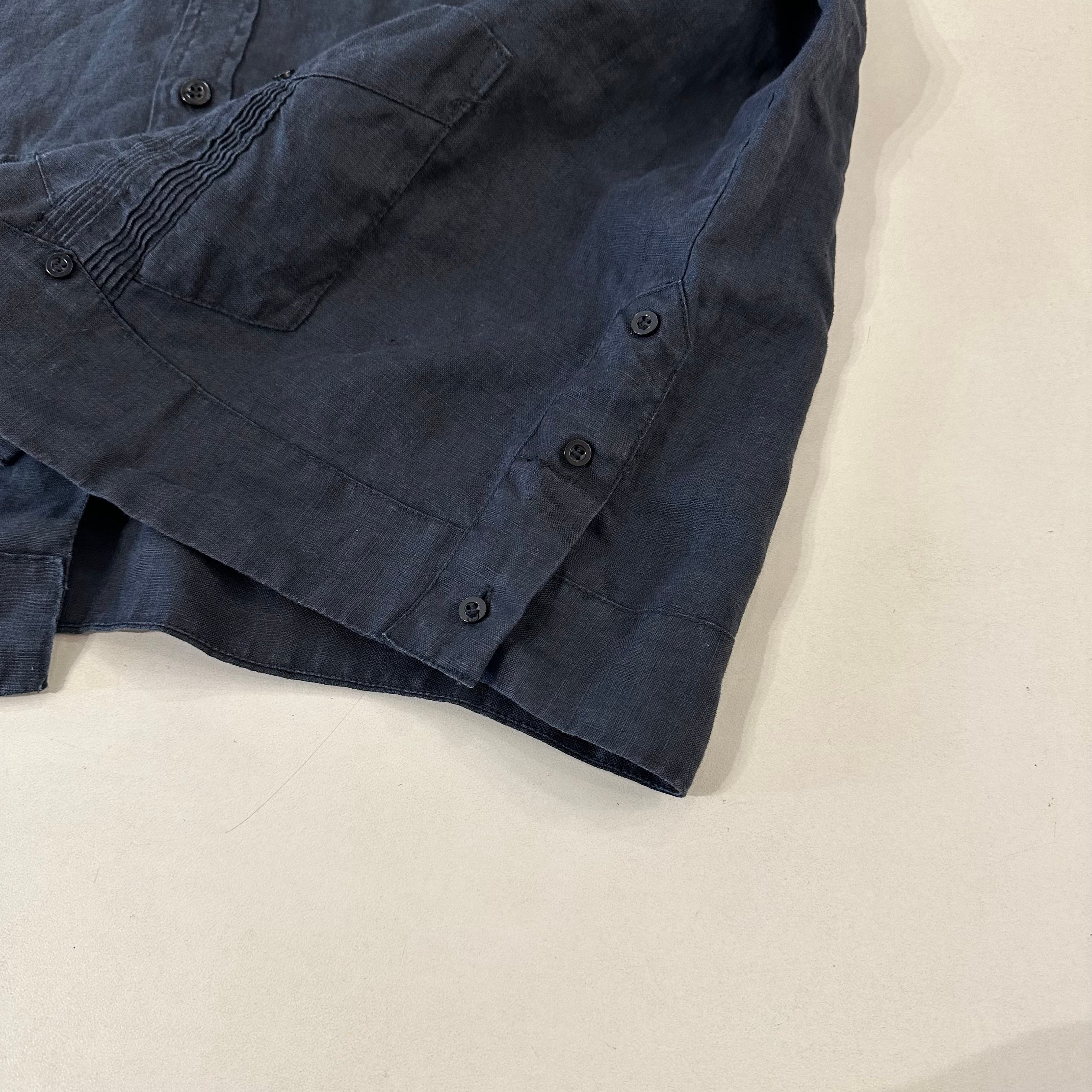 メンズ 00s stussy s/s cuba shirt