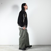 LEH26AW新作Embroidery SKA Reversible Blousonコーディネート2