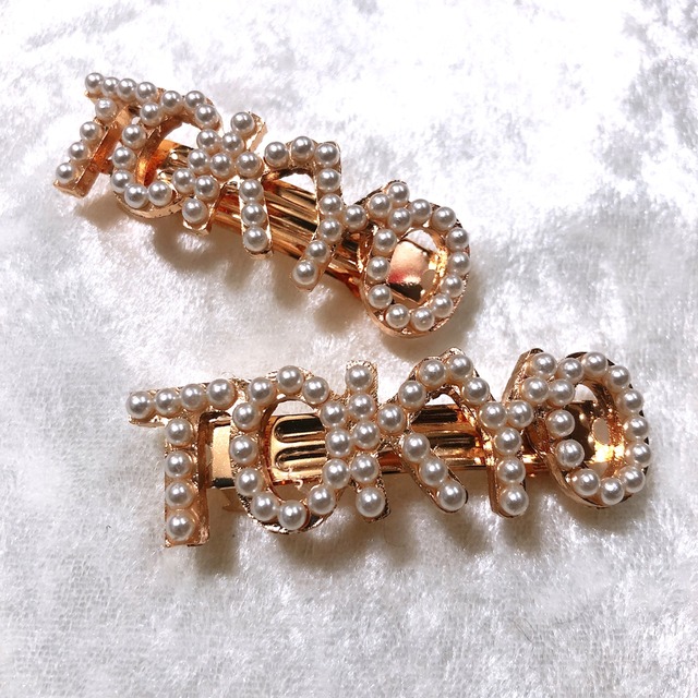 【即納】TOKYO pearl barrette