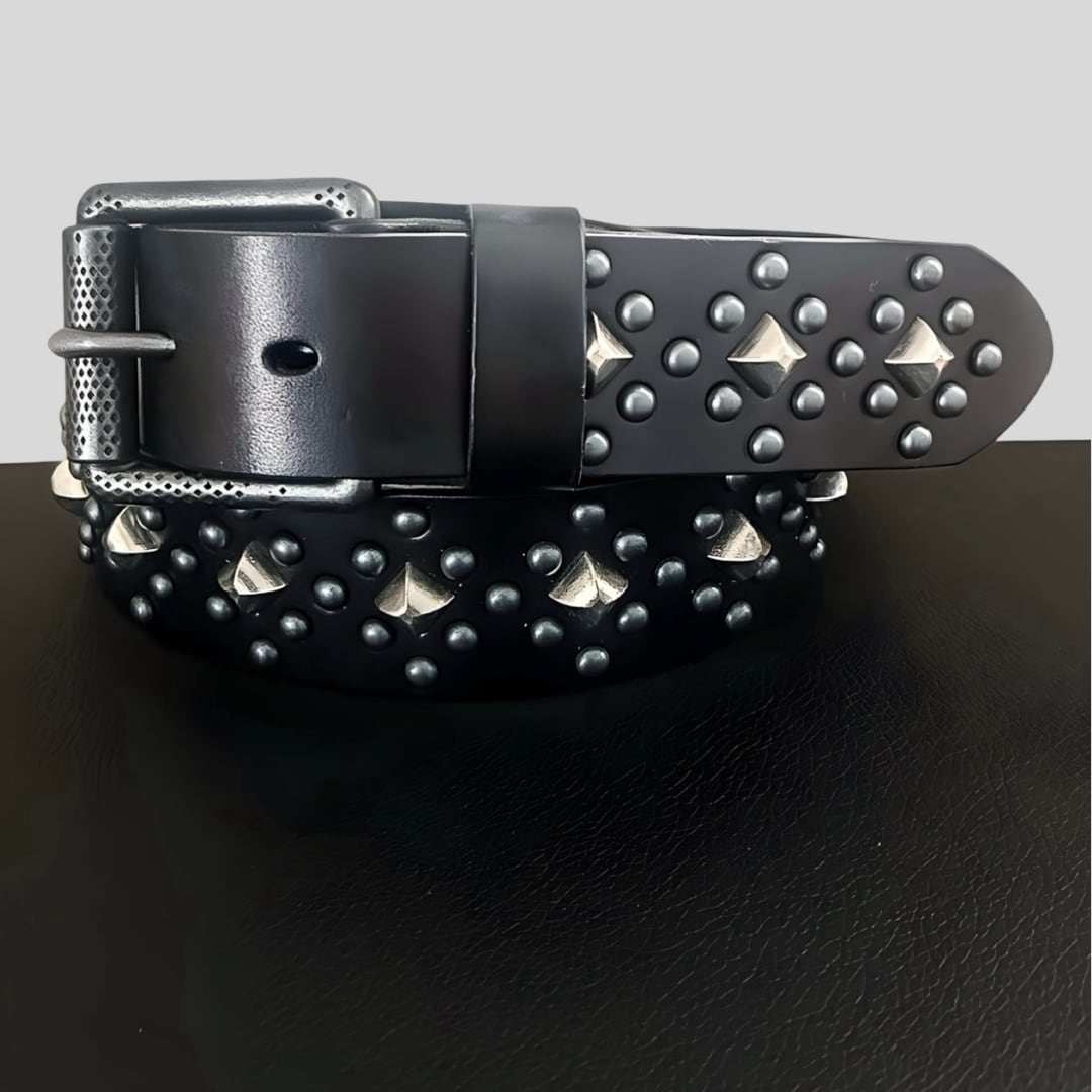 Obsidian Stud Belt