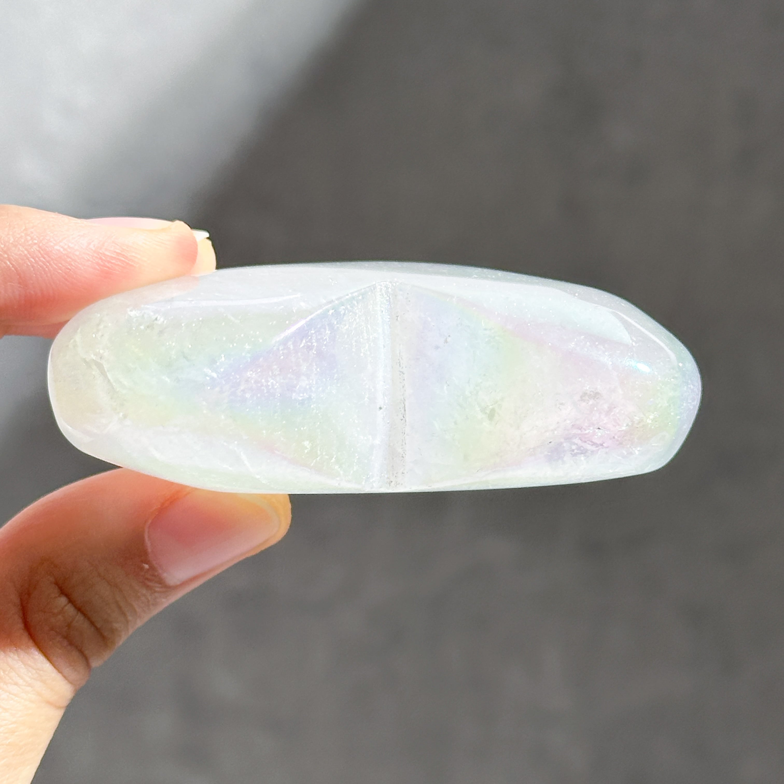 Big♡エンジェルオーラクォーツ ハート64♡ Angel Aura Quartz