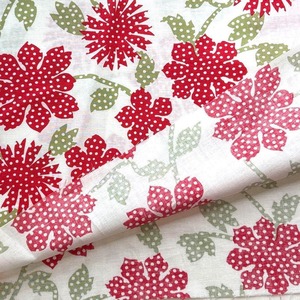 Cdr438-2◆1m◆SM◆綿100%シーチング生地◆花柄◆petitjai