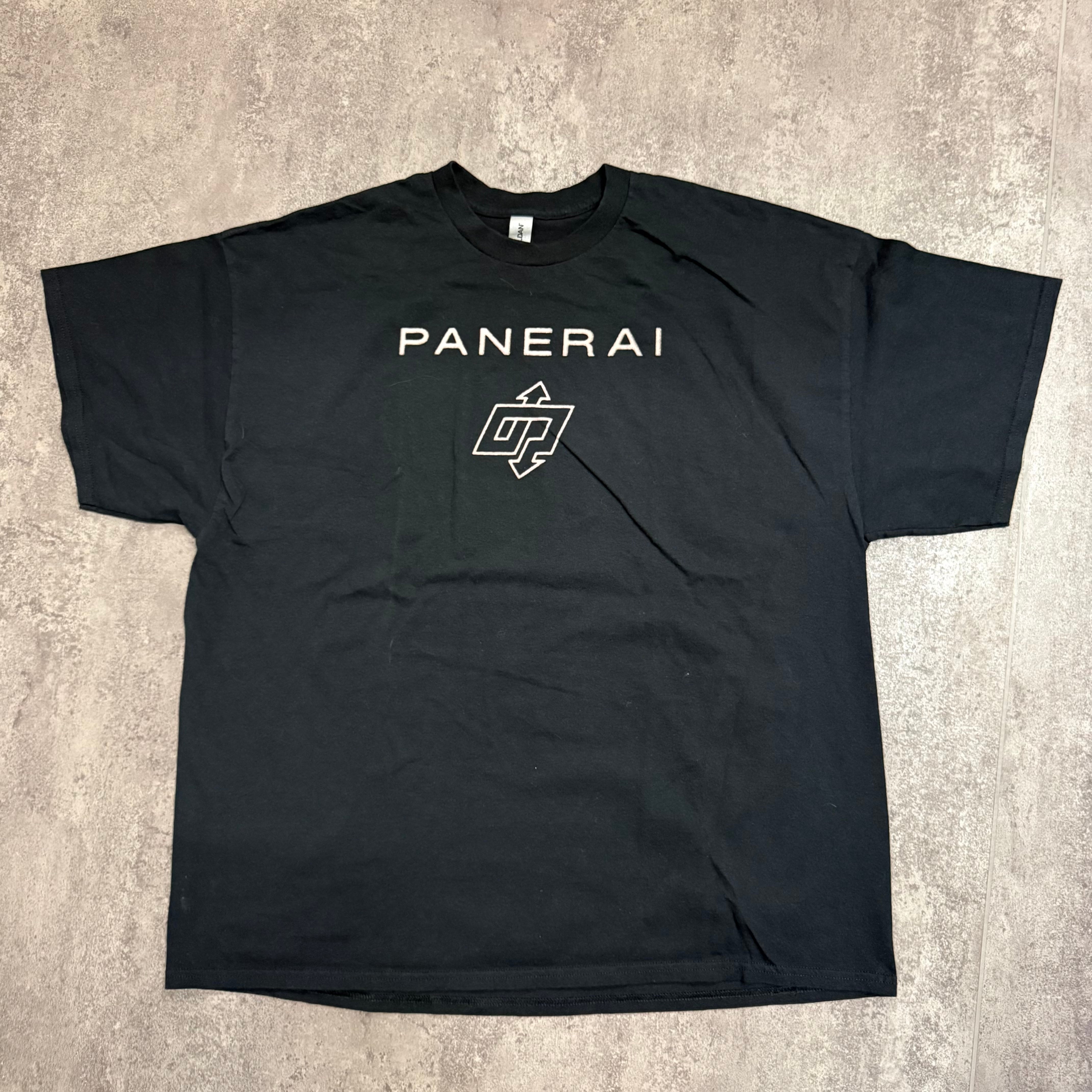 00s GOODENOUGH/Logo print Tee/2001年製/Hanesボディー/L/ロゴ
