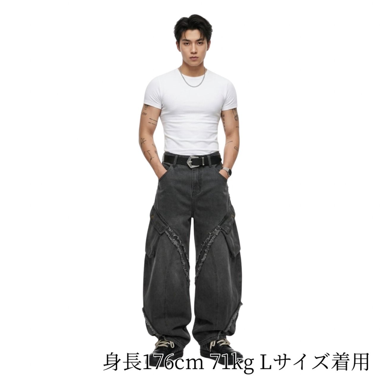 【限定入荷】カットアウトバルーンデニム(OR-5778)