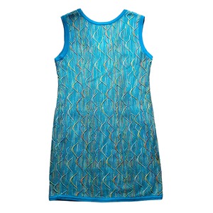 COOGI “mercerised” cotton knit 3D long vest