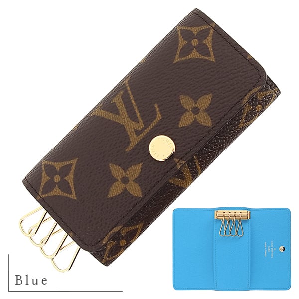 ルイヴィトン モノグラム ミュルティクレ４ キーケース ４連 203 New LOUIS VUITTON ルイヴィトン 4連キーケース ミュルティクレ 4