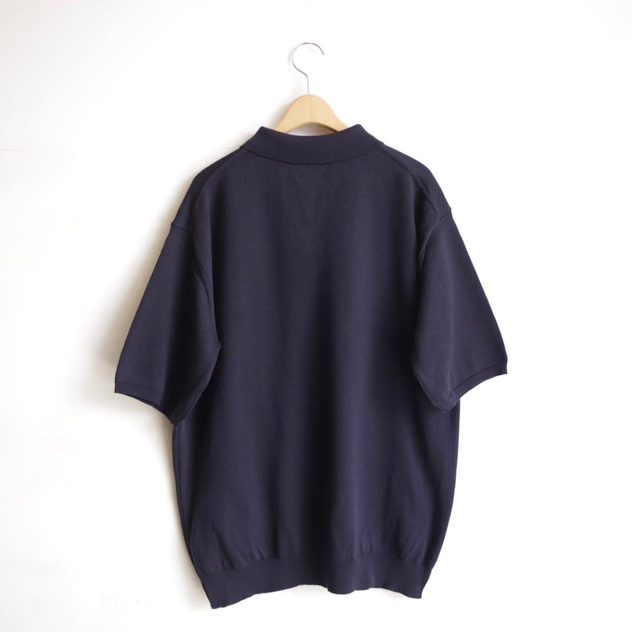 comm.arch. Giza Cotton Knitted Polo S/S | 1F Store