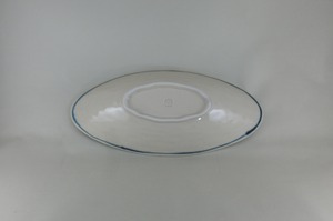 つる唐草舟形鉢（宗山窯）