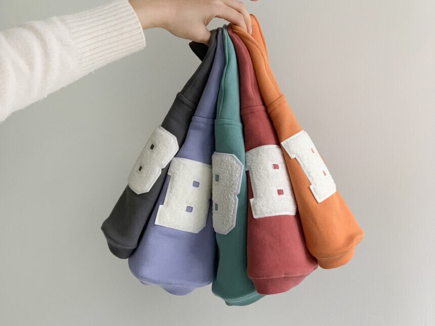 《予約》№TL0006 ウールフードジップアップ全5色