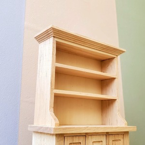 020-30038　ミニチュア家具　cabinet&shelf　3ドアダイニングキャビネット 2col
