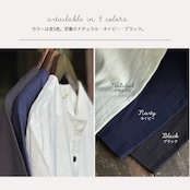 A HOPE HEMP | 布帛《ヘンプ × オーガニックコットン》 半袖つなぎ 全3色