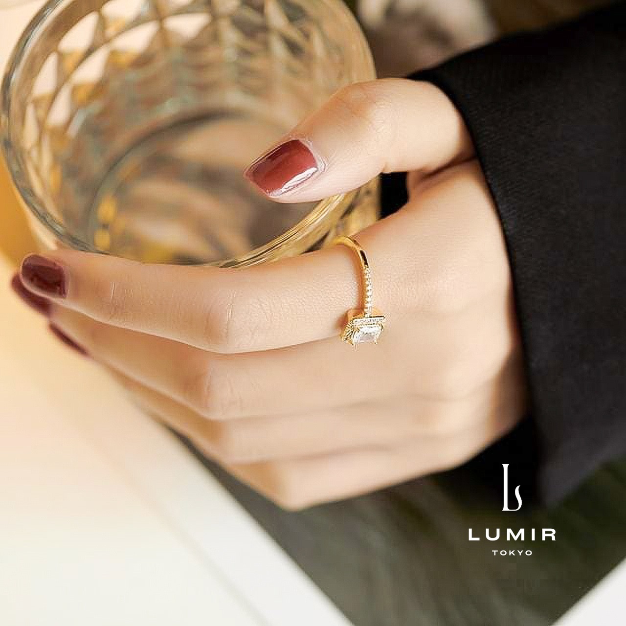 【人気リング3種セット】エレガントリーフリング / モダンソリティアリング / レイヤードクロスジルコニアリング