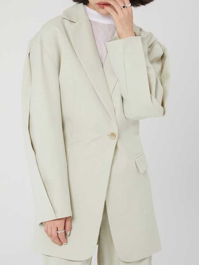 Arm line suit jacket（アームラインスーツジャケット）b-067