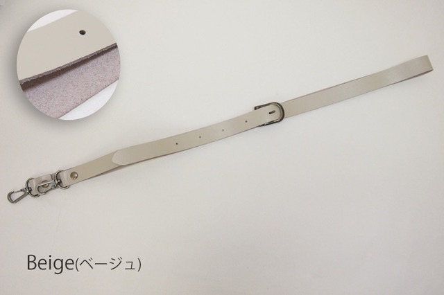 日本製 撥水加工 肩掛けベルト 1.8cm幅 長さ約108-120cm 調節可能