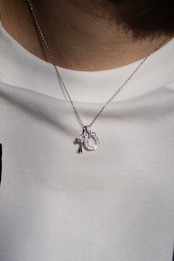 1/10(sat)発売【Cross Luxe Necklace】/ SILVER