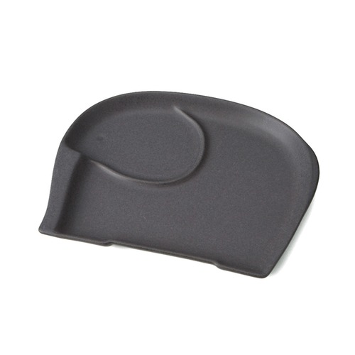 animal life（アニマルライフ）ゾウさんプレート【グレーマット】 可愛い食器 カフェ食器