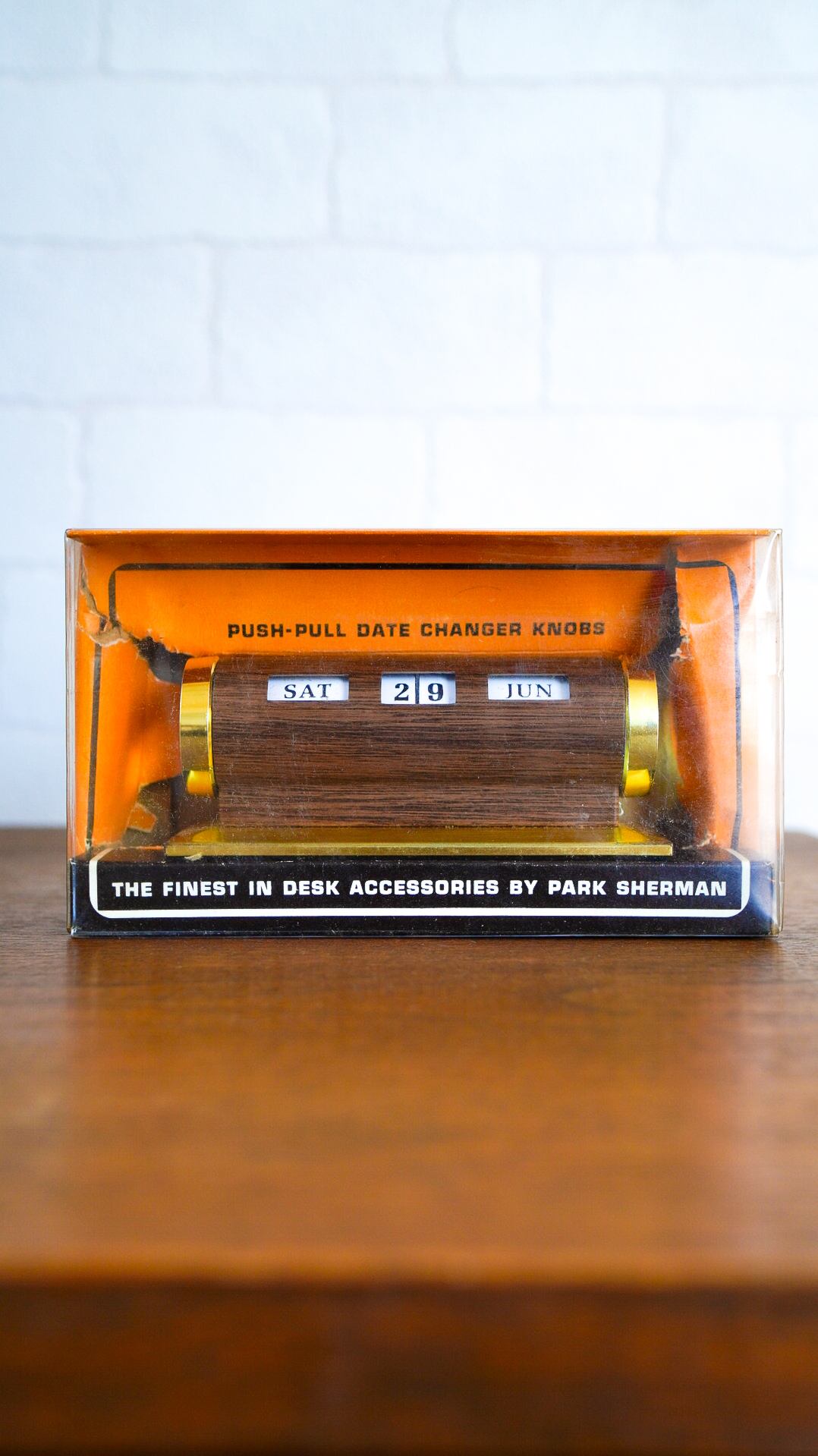 DEADSTOCK / VINTAGE】PARK SHERMAN パークシャーマン 卓上カレンダー 