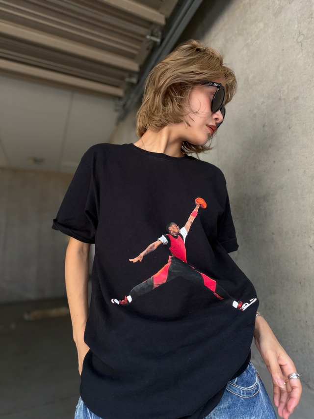 （CS2522）00‘s JORDAN printed T-shirt made in Mexico