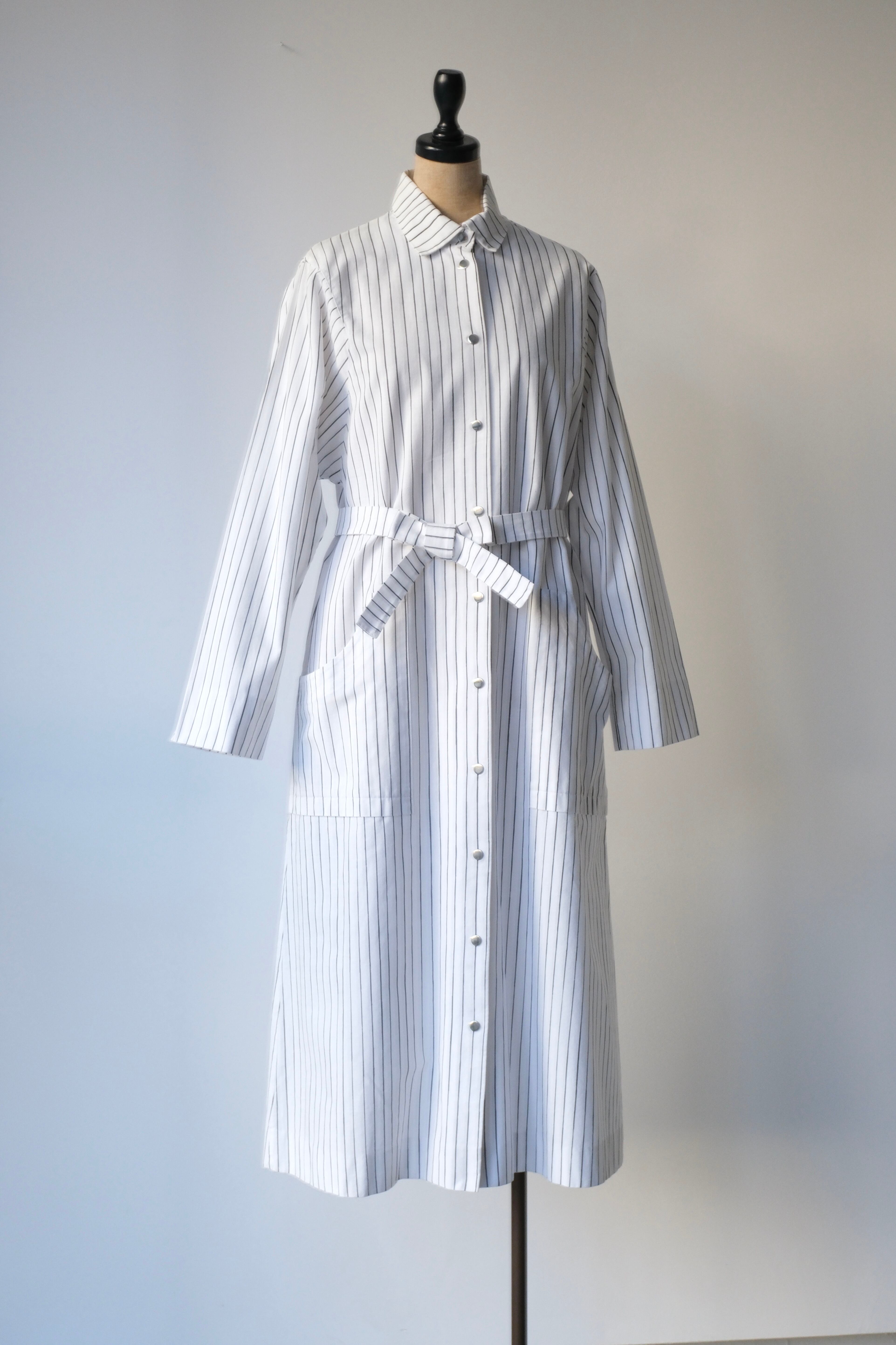 Marimekko stripe work shirt dress | QUARTER PAST FIVE