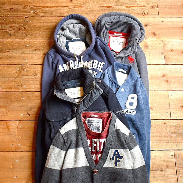 90's 00's Abercrombie \u0026 Fitch hoodie グレー