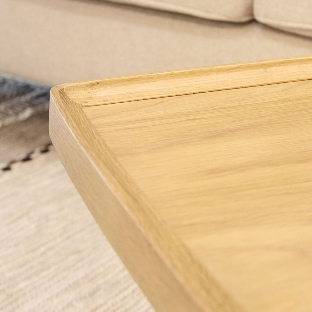 サイドテーブル テーブル 2way ローテーブル ハイテーブル トレー 天然木