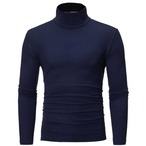 メンズ服 長袖ハイネック シンプル トップス 長袖Tシャツ メンズカットソー 重ね着インナー 秋冬 薄手 軽量 防寒対策 きれいめカジュアル ストレッチ素材 柔らか生地 スマートシルエット ハイネックシャツ ベーシックウェア 無地 cw-a-6604