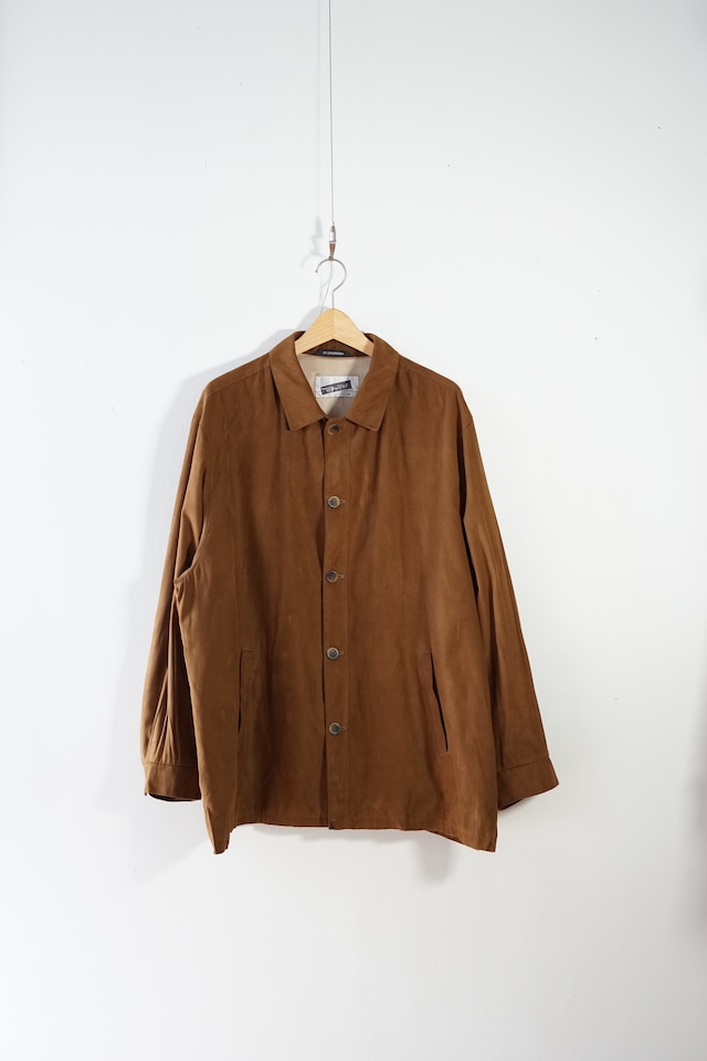90’s Bovel -Vegan Suede Oversized Half Coat- / ヴィーガンスウェード ハーフコート