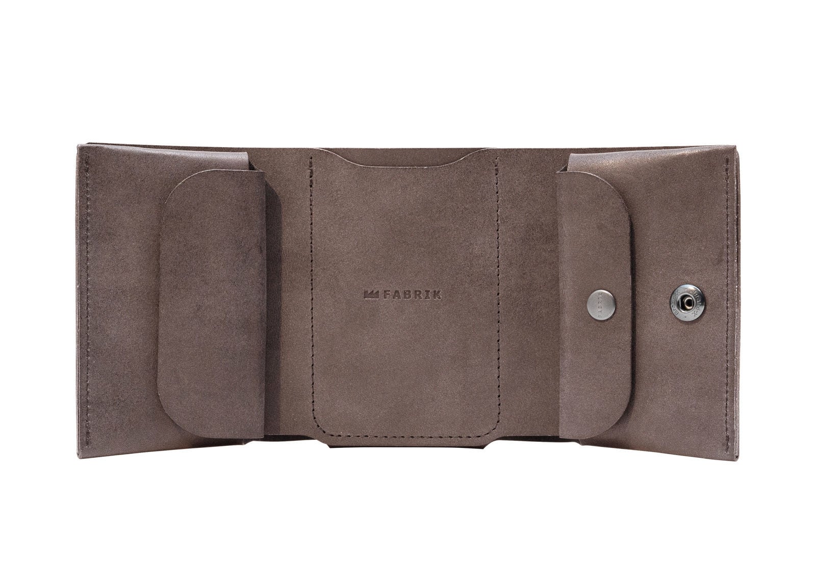 しっかり入ってコンパクトな財布 TRI-FOLD WALLET / CHOCOLATE