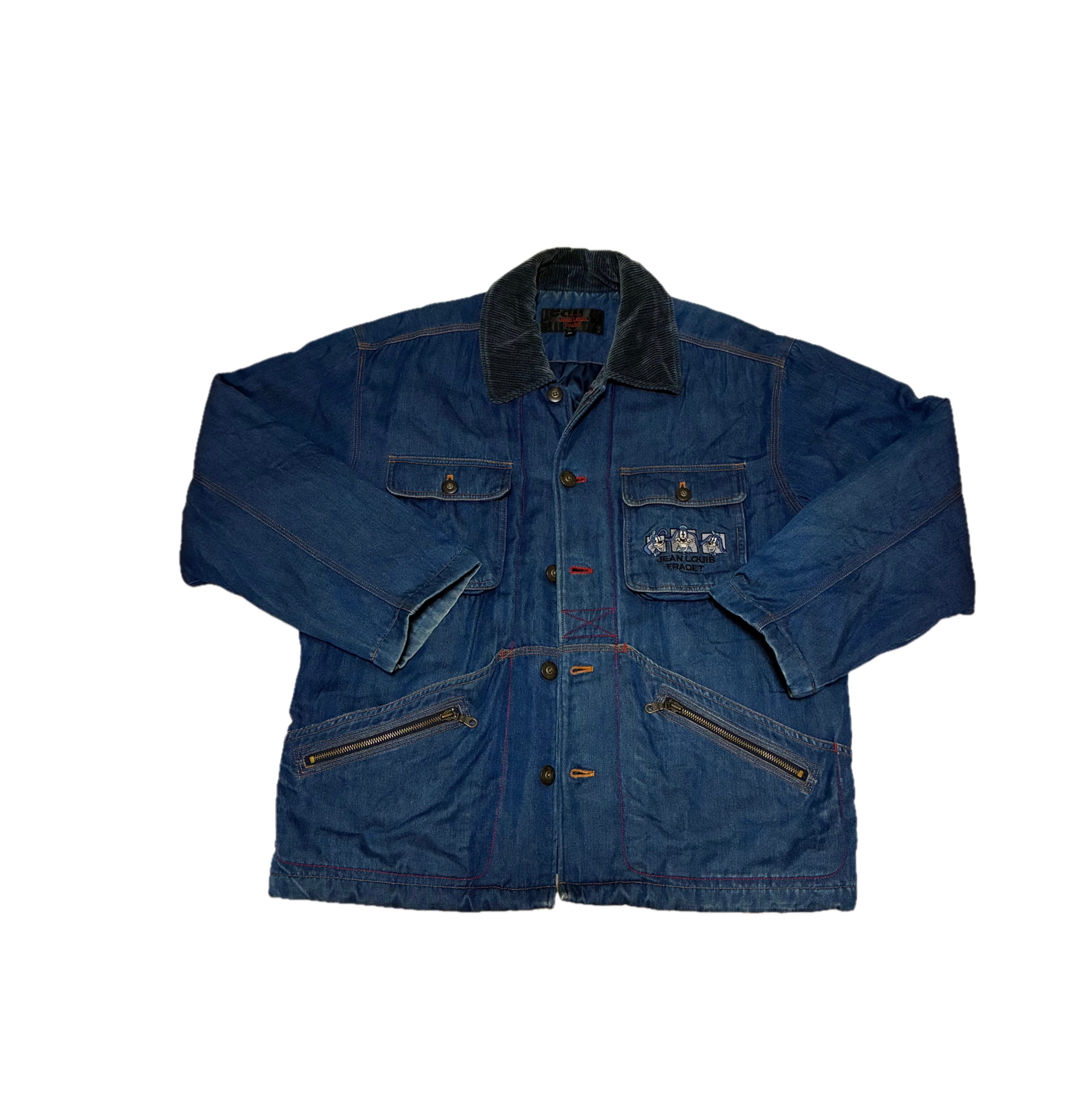 1990's “OLD GAP” denim coverall jacket | PAY ID