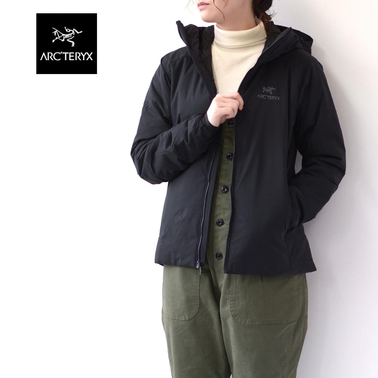 ARC'TERYX [アークテリクス正規代理店] Atom Heavywegiht Hoody Women's [30088] アトム ヘビーウエイト  フーディ ウィメンズ・フードジャケット・ウィンドシェル・ナイロンジャケット・軽量・撥水・保温・LADY'S [2023AW] | refalt ...