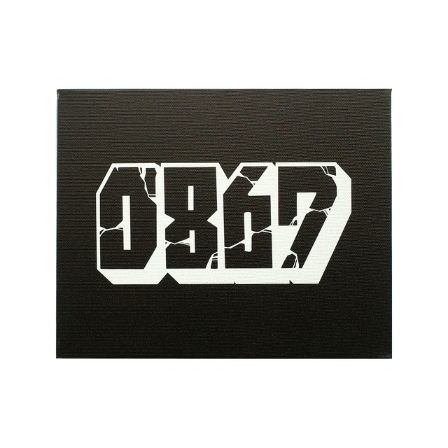 0867 / ThrowUp / Canvas (225mm × 160 mm) / White