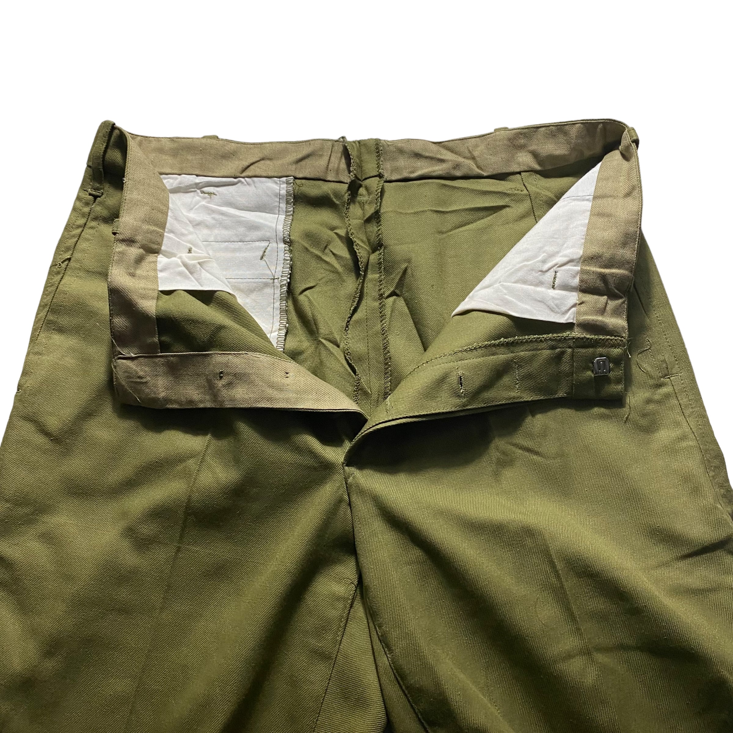 NOS vintage ROMANIAN army motorcycle pants (size 48) | NOIR ONLINE