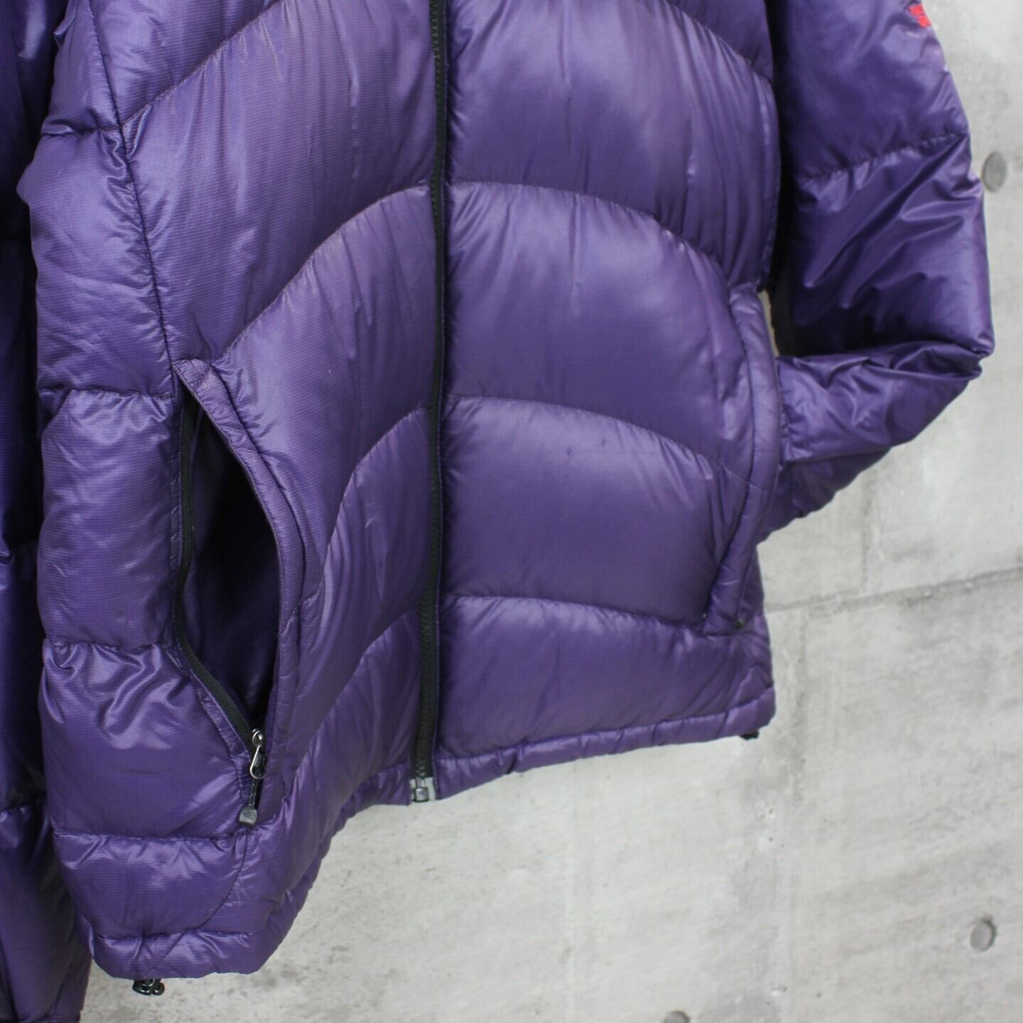 送料無料 USED ジャケット アウター メンズ 古着 The North Face ザ ノースフェイス サミット ダウンジャケット L パープル