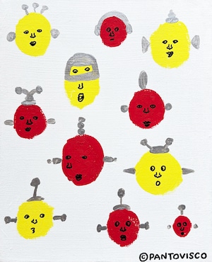 キャンバスアート「11 Faces」